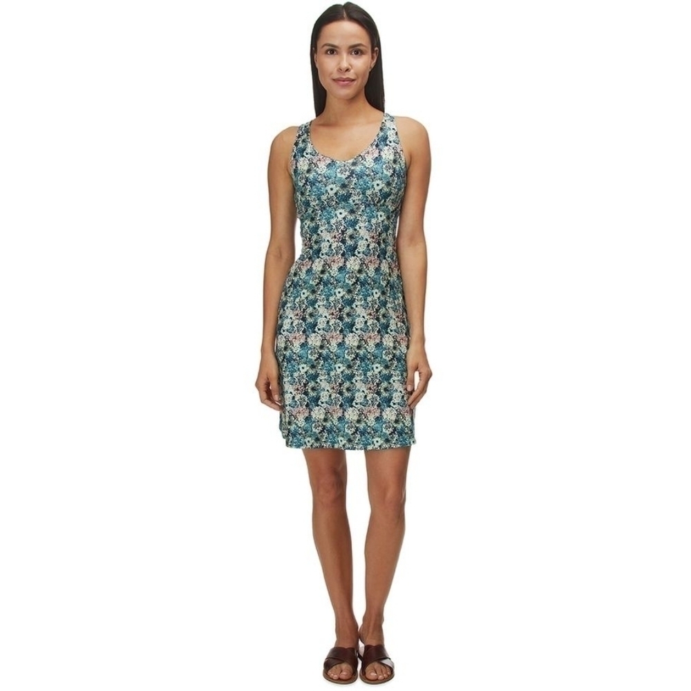 𝅺patagonia Magnolia Spring Furnai Floral Neo Navy dress large